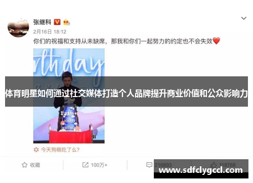 体育明星如何通过社交媒体打造个人品牌提升商业价值和公众影响力