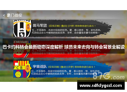 巴卡约科转会最新动态深度解析 球员未来去向与转会背景全解读